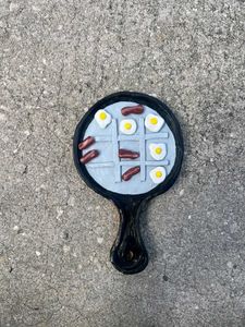 Breakfast 🍳 🥓 Themed Tic Tac Toe Set