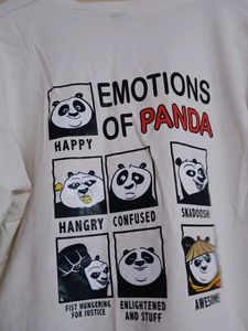 Cute Panda Graphic Tee