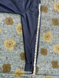 Blue Patterned Shirt