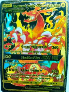 Charizard Family GX - Rare Pokemon Card