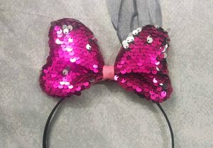 Minnie Sequin Bow Headband
