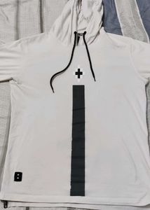 Men&#39;s  Huddy white T- Shirt full sleeve