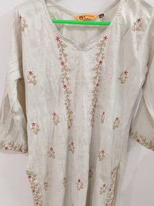 Elegant Embroidered Kurta