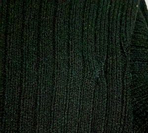 Cozy Black V-Neck Sweater