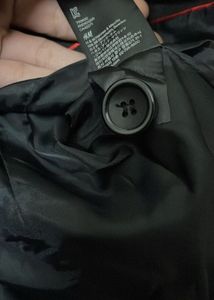 H&amp;M fitted Stylish Embellished Black Blazer