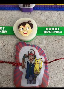 Combo of Rakhi with Piggy Bank for Kids