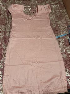 Peach Party Suit With Heavy Dupatta