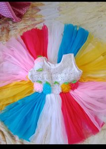 Party Wear Frock Baby Girl