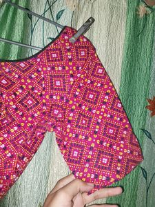 Choli In Red Colour Size XL