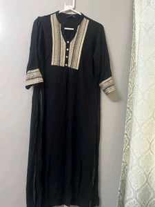 Elegant Black Kurta