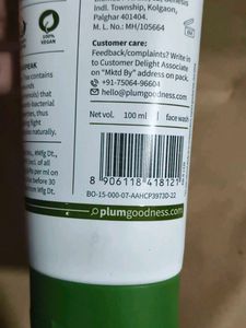 Plum Green Tea Face Wash