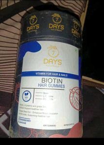 7 Days Biotin Hair Gummies