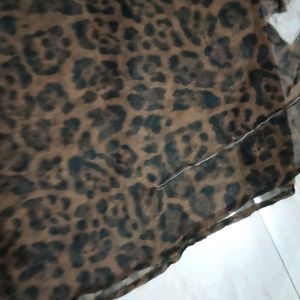animal print maxi