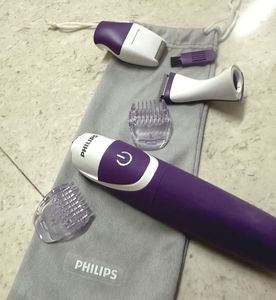 Philips Body Trimmer, Skin Safe with Rounded Tips