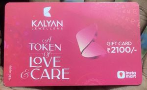 Kalyan Jewellers Gift Card ₹2100