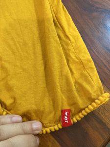 Lovely Mustard Color Summer Shrug