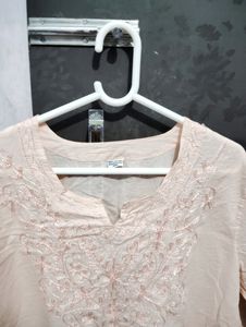 Pink Chikankari🌸