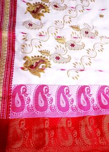 Handloom Pattu Silk Saree With Blouse