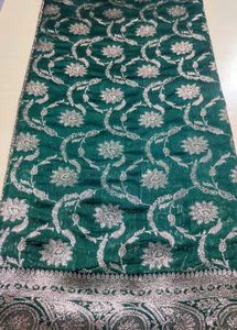 Green Floral Saree