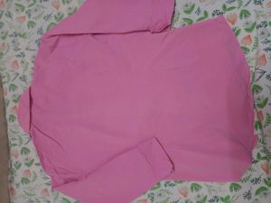 Pink Button-Down Shirt