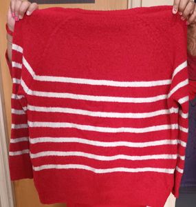 Striped Red Sweater