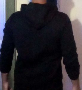 Black Hoodie For Men.