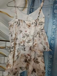 Floral Print Mini Dress