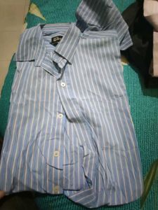 Strip Blue And White Shirt For Men