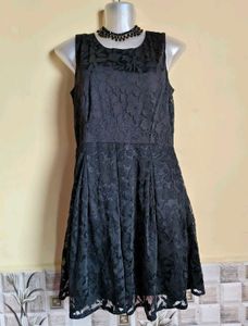 Size M/L Black Lace Dress