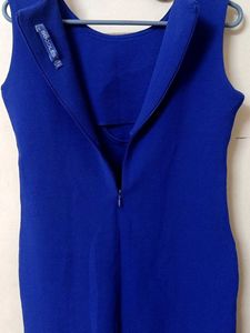 Blue Sequin Party Dress