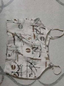 White Crop Top For Women.