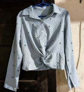 Cute Polka Dot Crop Top