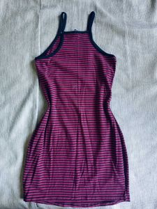 Striped Mini Dress