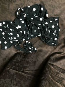 Saubhagya Polka Dot Blouson Top