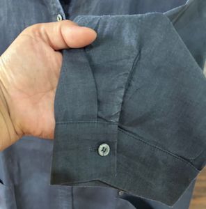 Renoma Blue button down Shirt Dress