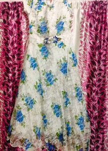 Floral Girls Party Dress