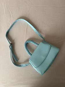 Light Blue Colour Sling / Hand Bag