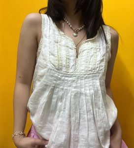 For The Republic Off White Top