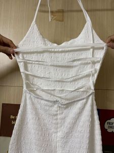 NEWME White Midi Dress