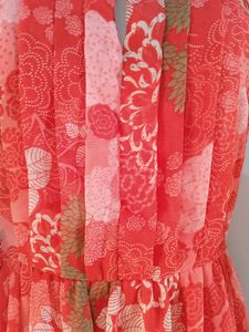 Backless Floral Maxi Dress