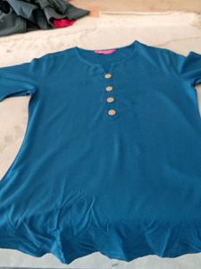 New Style Best Short Blue Top