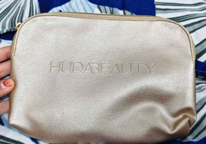 Huda Beauty Golden Pouch