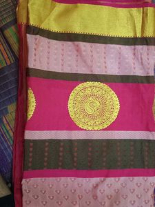 Elegant Pink Saree