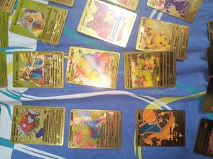 Gold Pokemon Cards