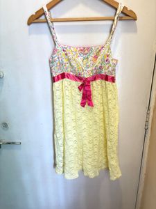 Floral & Lace Cami Top/Dress