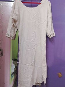 Pakistani White 3pcs Suit