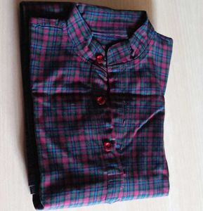 Plaid Kurta