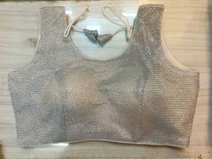 Silver Glitter Blouse