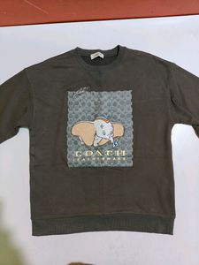 COACH X Disney Dumbo Crew Sweat in Black for Men |