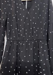 Black Polka Dot Dress
